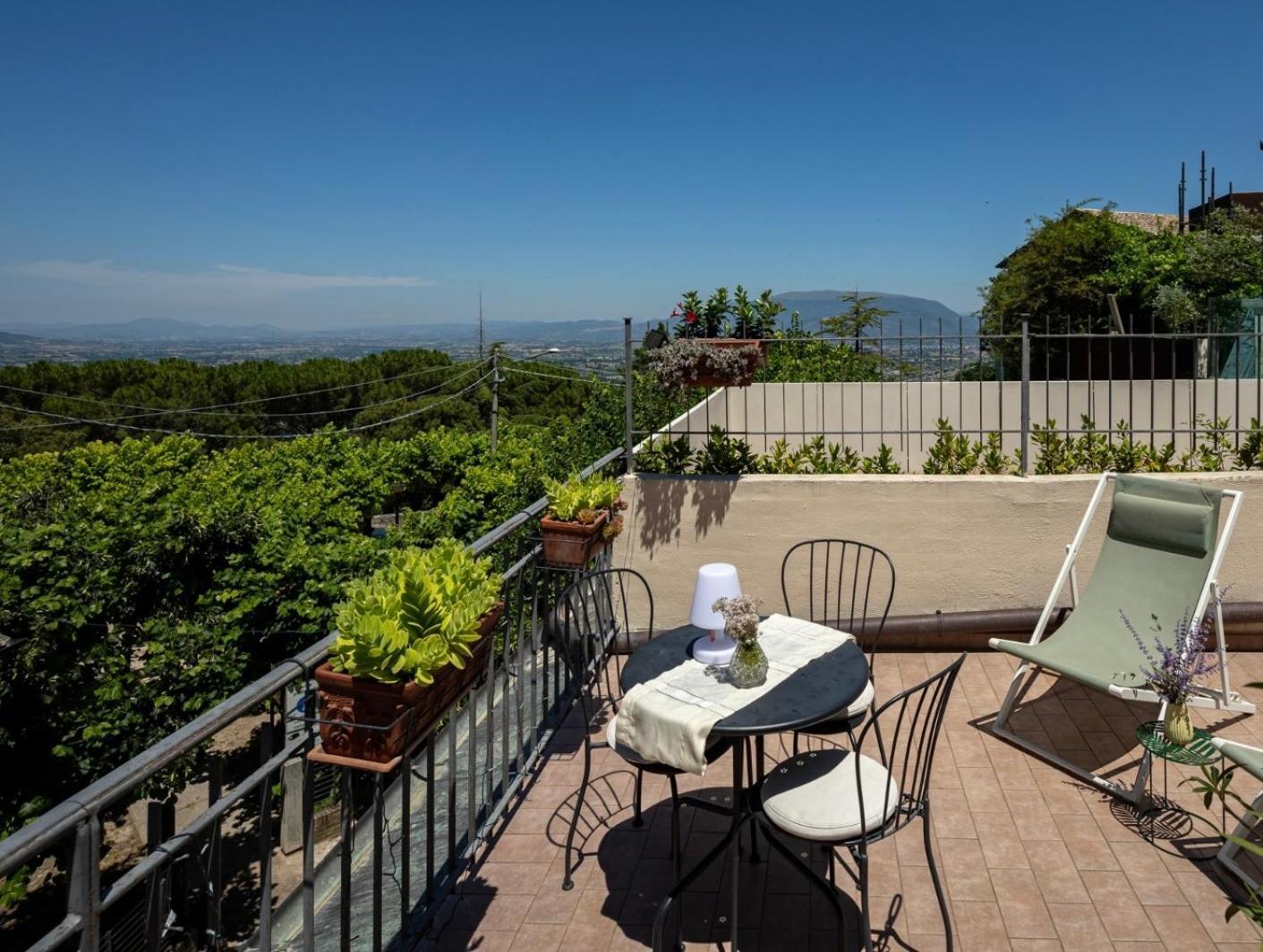 App. Con Terrazza Panoramica In Centro-Montefalco Zewnętrze zdjęcie